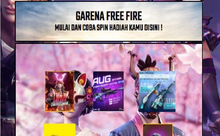 Prize-Event Offered-Freefireluckydraw-Com-Spin