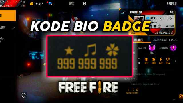 Kode-Bio-Free-Fire-Badge